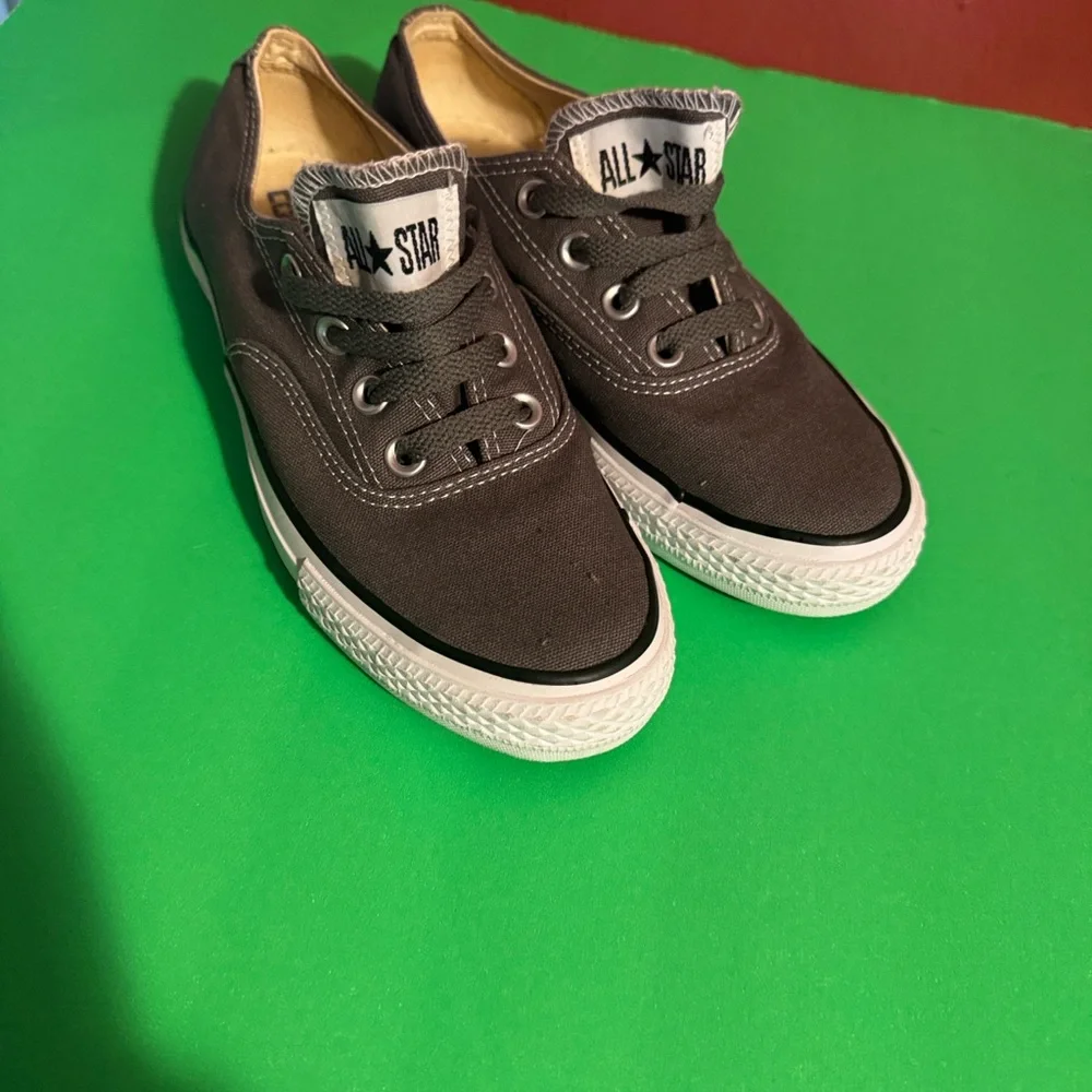 Converse All Star Low Top Sneakers — Charcoal Gray - Picture 14 of 17
